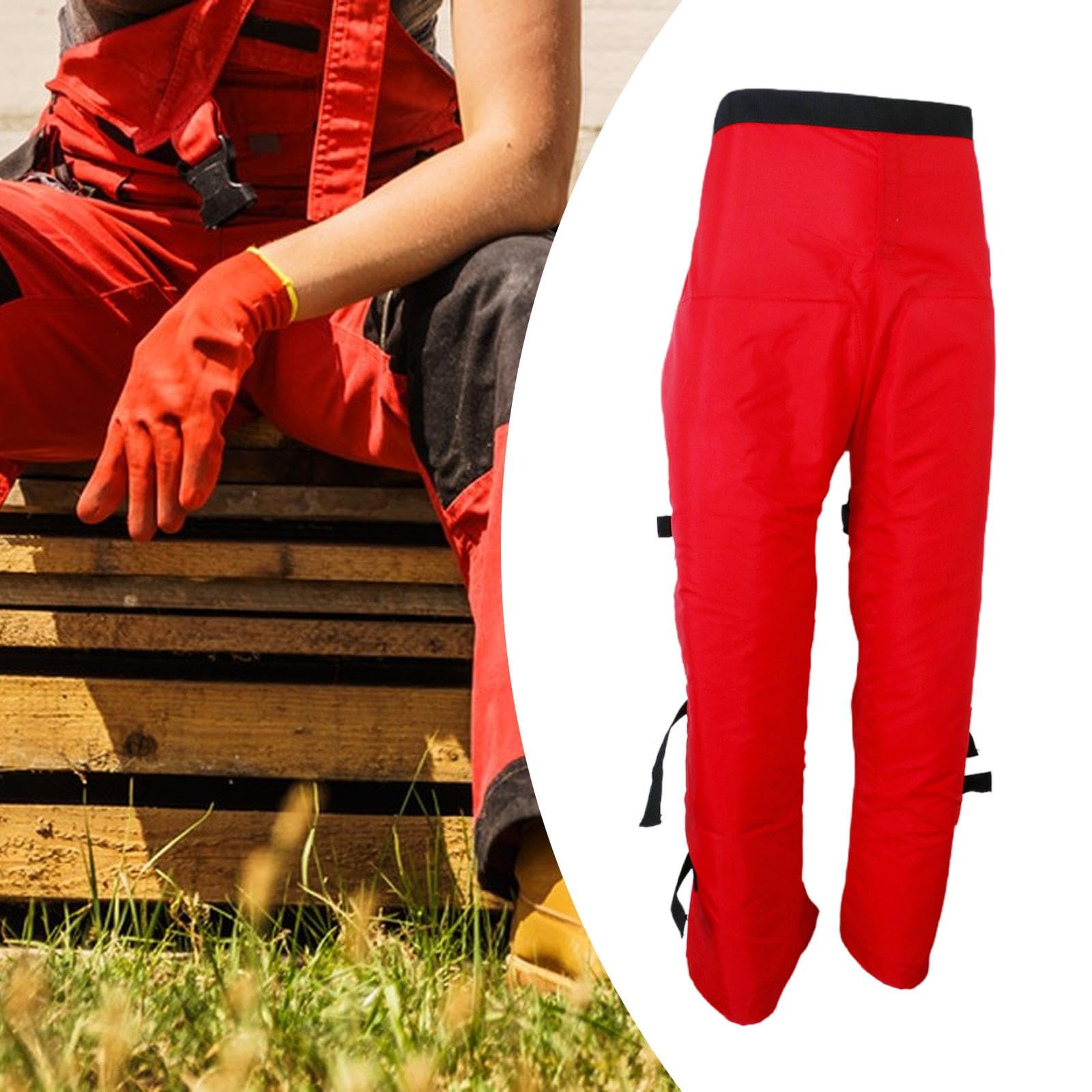 Delantal para Motosierra, Pantalones Envolventes, Pantalones Protectores para Motosierra, Equipo Seguro para Leñadores, Carpintería Y Jardinería.