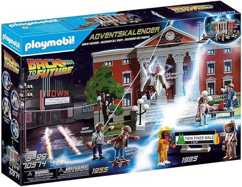 Playmobil - Ritorno al Futuro Calendario dell'Avvento, 70574