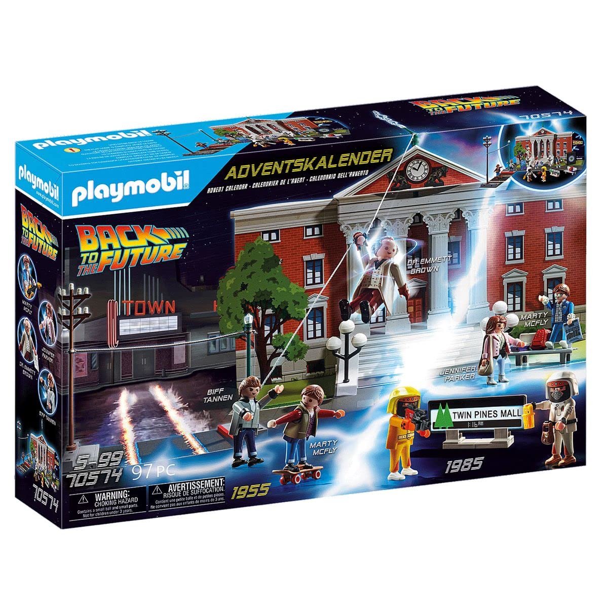 Playmobil バック・トゥ・ザ・フューチャー アドベントカレンダー Amazon.com: Playmobil Back to The Future Advent Calendar