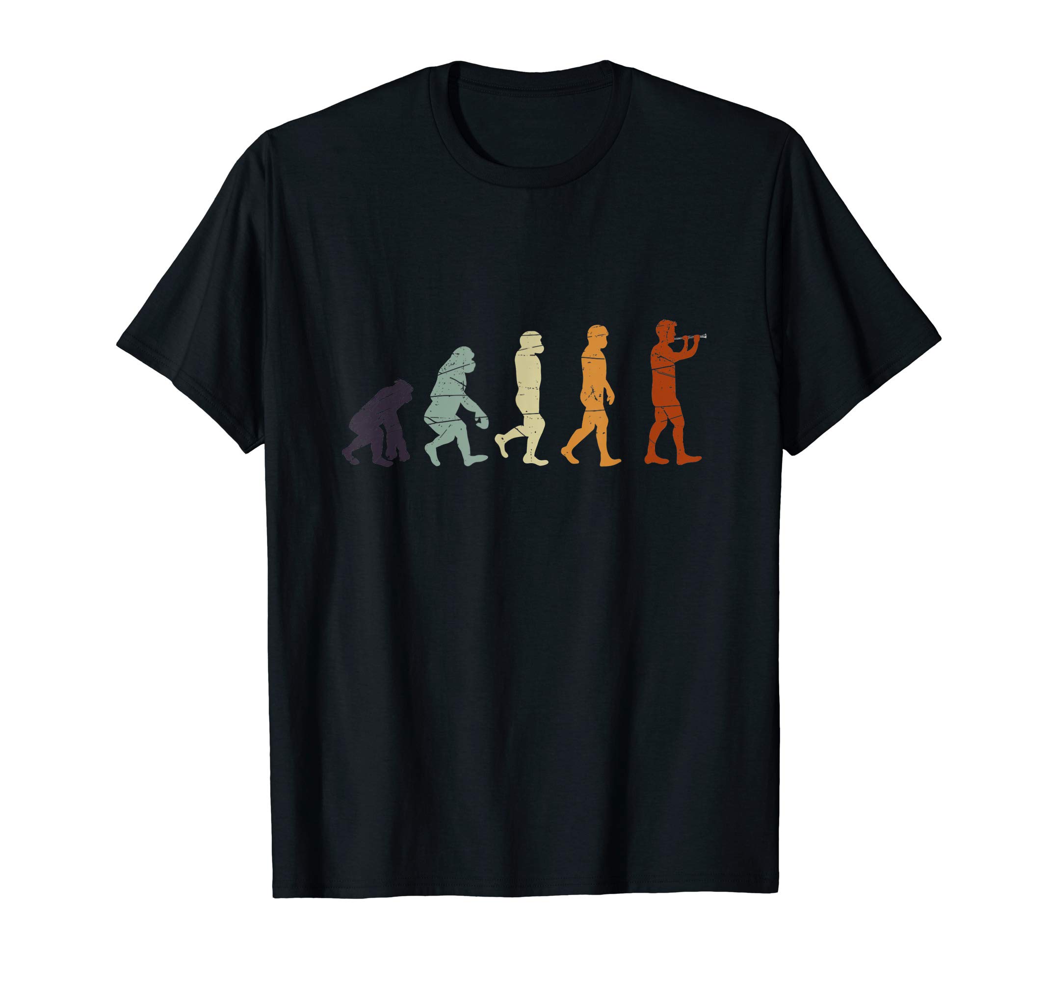 Clarinet Player Gift Classical Music Evolution Clarinet T-Shirt