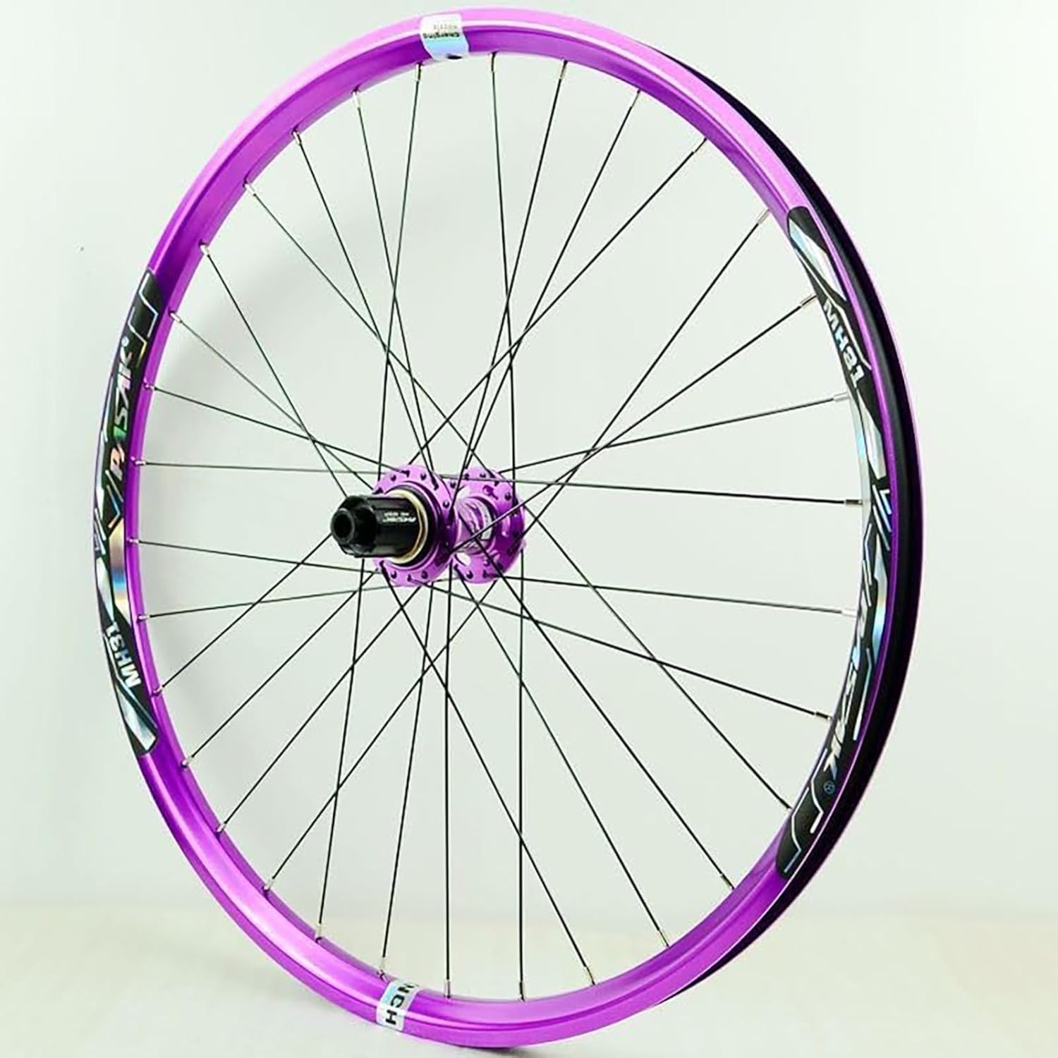 Ruote da 26/27,5/29 Pollici Freno a Disco MTB Mozzi con Perno Passante Cuscinetti Cassetta 8-12 velocità Cerchio per Mountain Bike Anteriore Posteriore