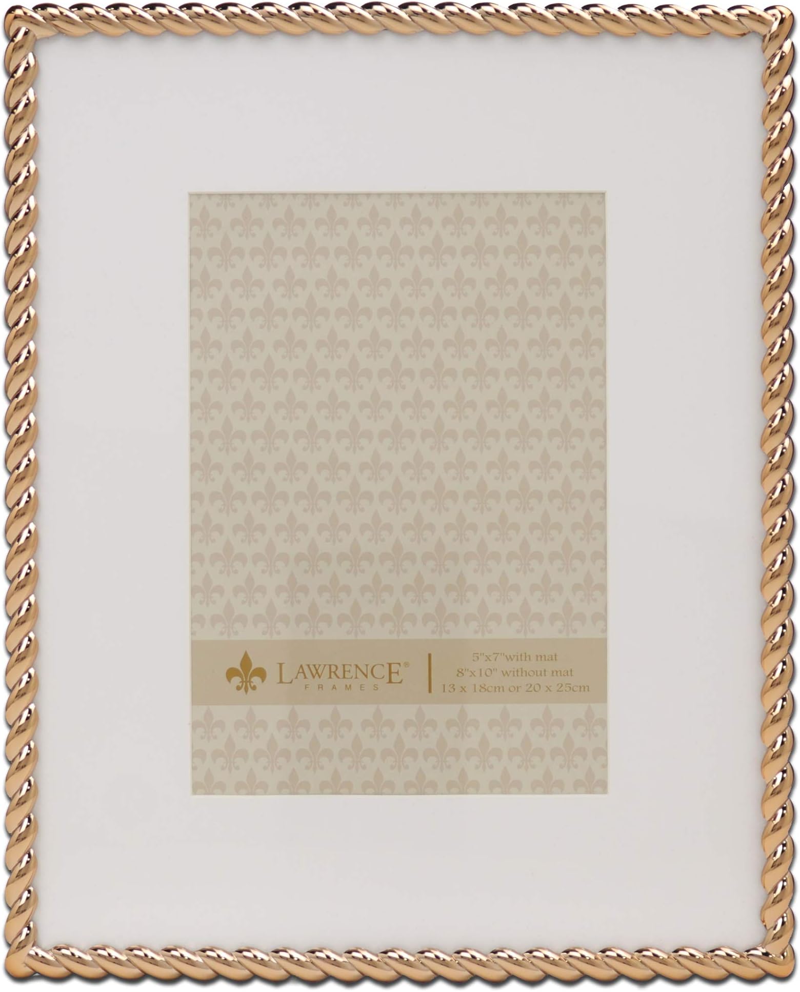 Mud Pie Large Grey Bead Frame main image 1