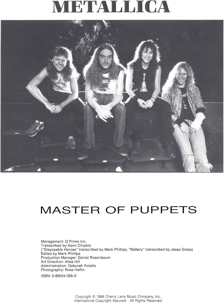 Metallica - Master of Puppets | Amazon.com.br