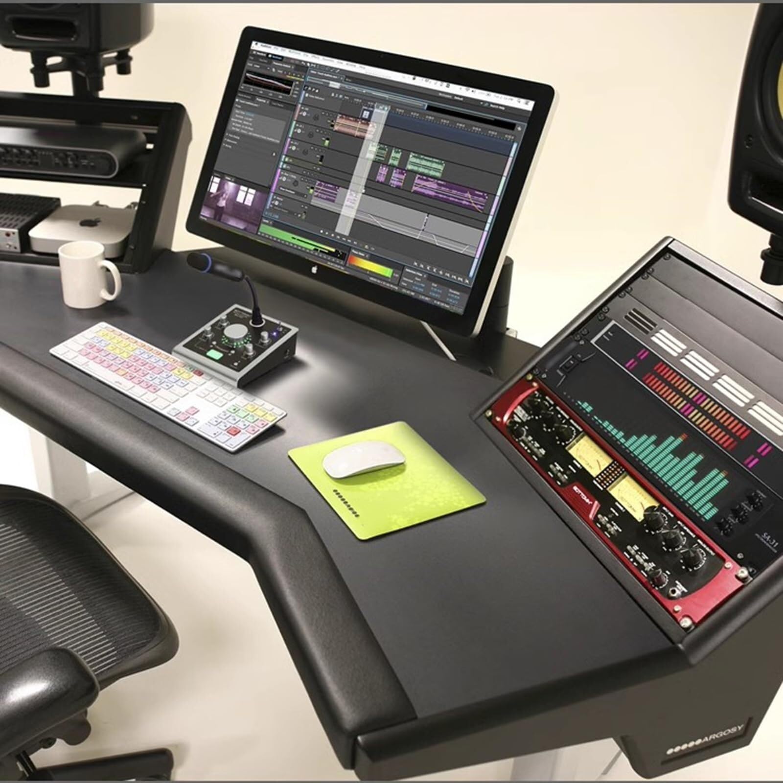 Audio Spectrum Analyzer, 31-Segment Music VU Meter, Echtzeit-Frequenzanzeige für KTV Stage Performance Studio