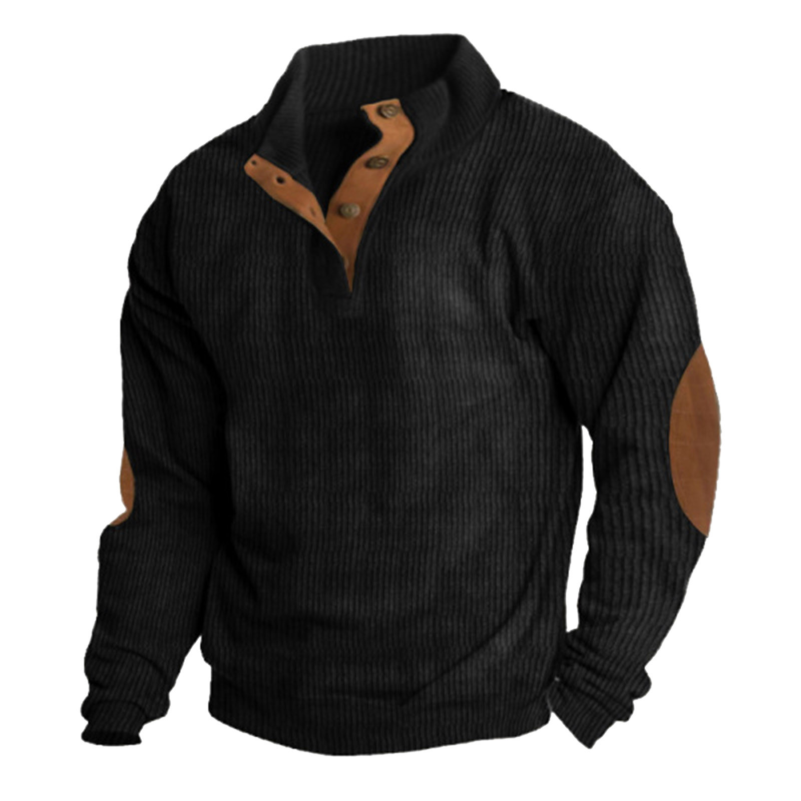 Camisa casual de pana para hombre Alalaso miniatura 2