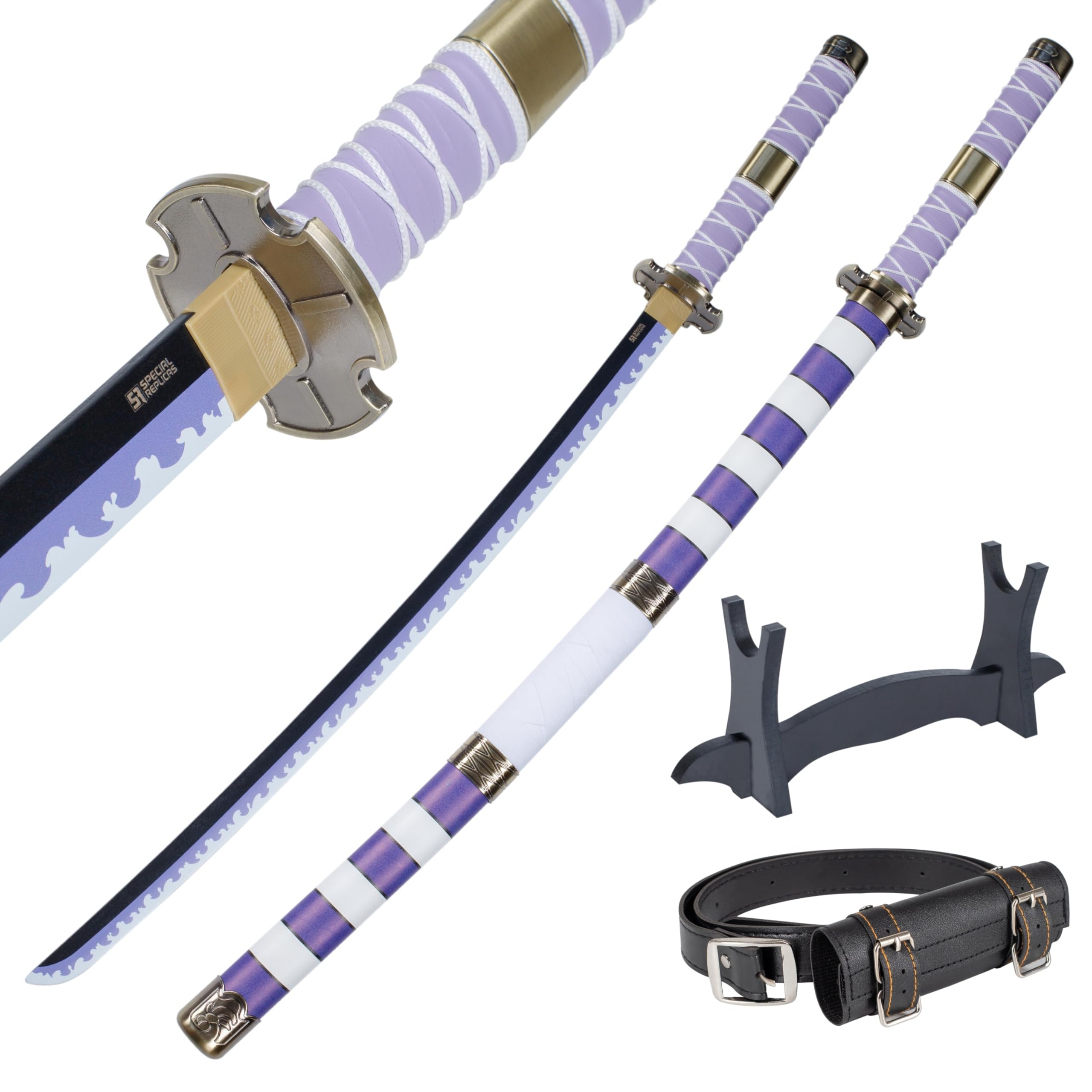 57 SPECIAL REPLICAS Bamboo Anime Katana Cosplay Sword, Katana Inspired Roronoa Zoro One Piece Sword 105 cm 41 Inches A Variety of Styles to Choose From