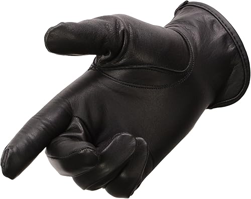 Miniatura 5 de Milwaukee Leather SH886 Guantes de cuero sin forro de piel de ciervo para mujer
