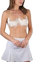 Vista 2 de ToBeInStyle 3 pares de brasier push-up invisible autoadhesivo para mujer
