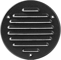 Vista 39 de Vent Systems – 3.35 x 9.84 pulgadas (interior) rejilla de ventilación de aire rectangular de metal blanco para alero, cubierta de rejilla, deflector