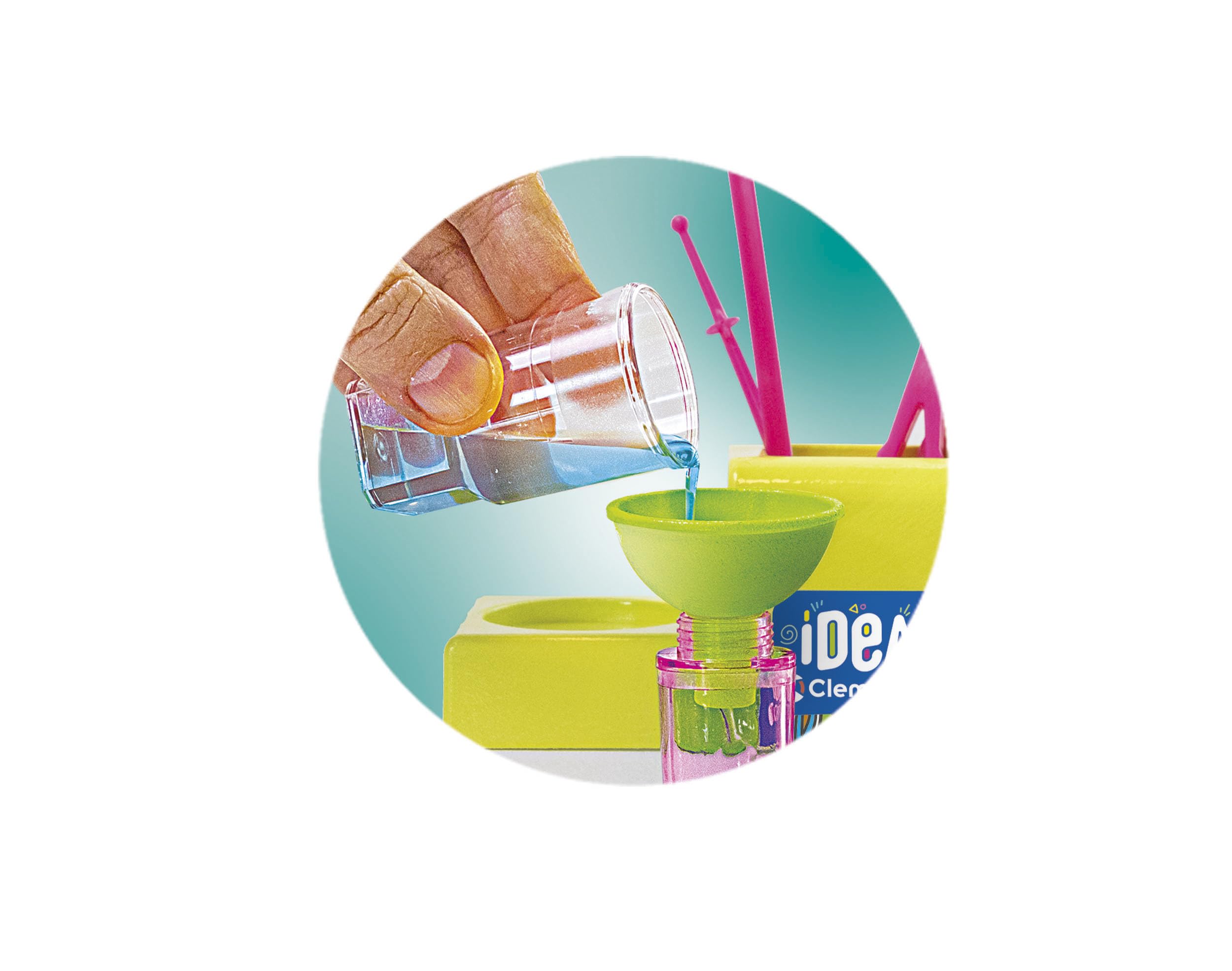 Clementoni Laboratorio Evidenziatori Personalizzati Kit Creativo Bambini 6+ Anni 50+ Accessori 6 Evidenziatori Made in Italy