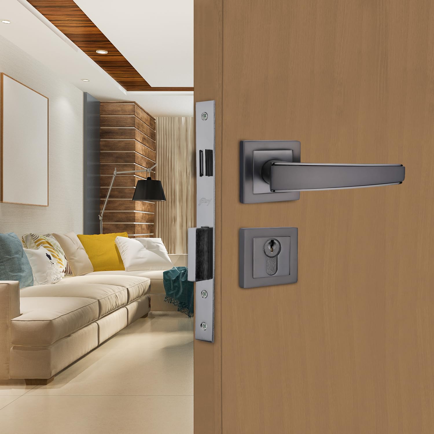See full amazon price history chart for Godrej Mortise Lock | Handle Lock Set for Main & Internal Doors | NEH 06 Home Décor Handle | Matte Black Nickel Finish | 9 Inch Lockbody | 60mm 1CK Cylinder Knob from Inside Key Outside | 3 Keys Godrej Mortise Lock | Handle Lock Set for Main & Internal Doors | NEH 06 Home Décor Handle | Matte Black Nickel Finish | 9 Inch Lockbody | 60mm 1CK Cylinder Knob from Inside Key Outside | 3 Keys (B0CWTPWVF9) Amazon Price History, Amazon Price Tracker