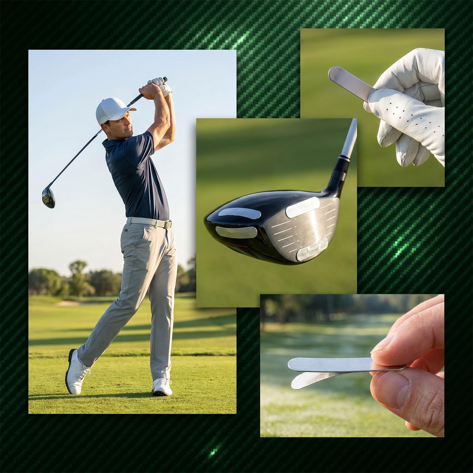 30 pz 3g Nastro di Piombo per Racchette da Tennis, Nastro Golf Nastro Piombo Paddle, per migliorare il peso oscillante, accessori da golf per racchette, putter e rack da tennis