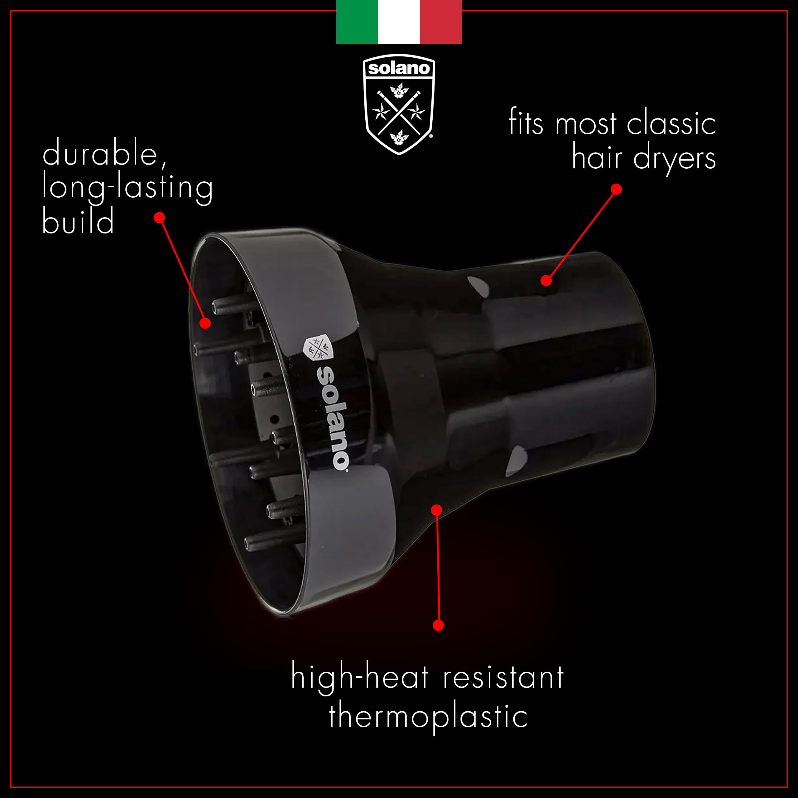 Solano - Difusor universal para dedos