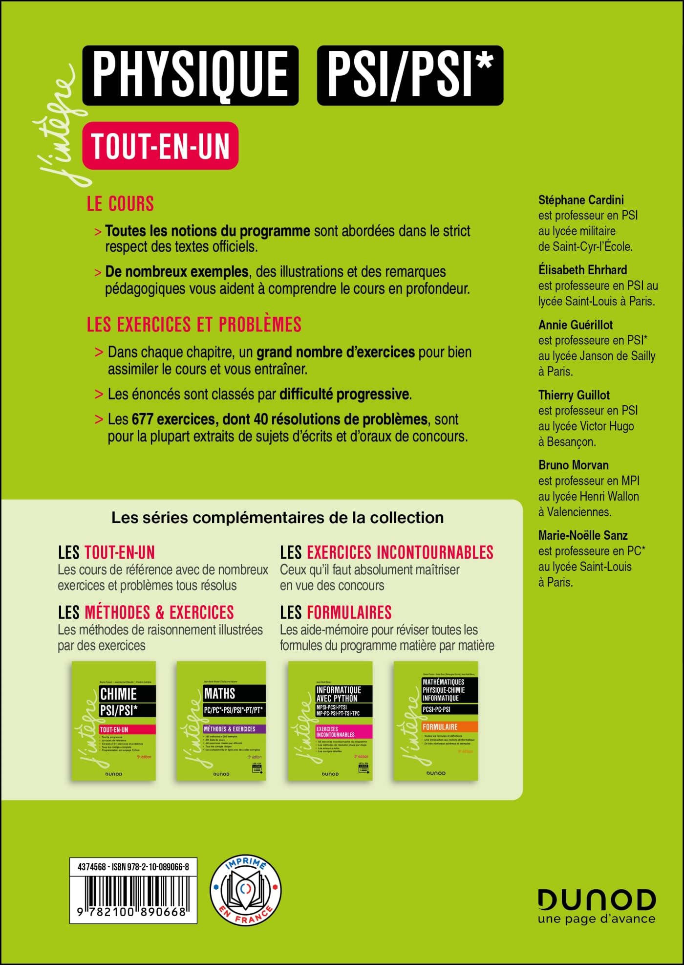 Physique Tout-en-un PSI/PSI* - 7e éd.