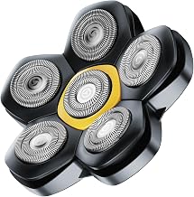 MAXGROOM Ersatzkopf für 6D MINI Glatzenkopf