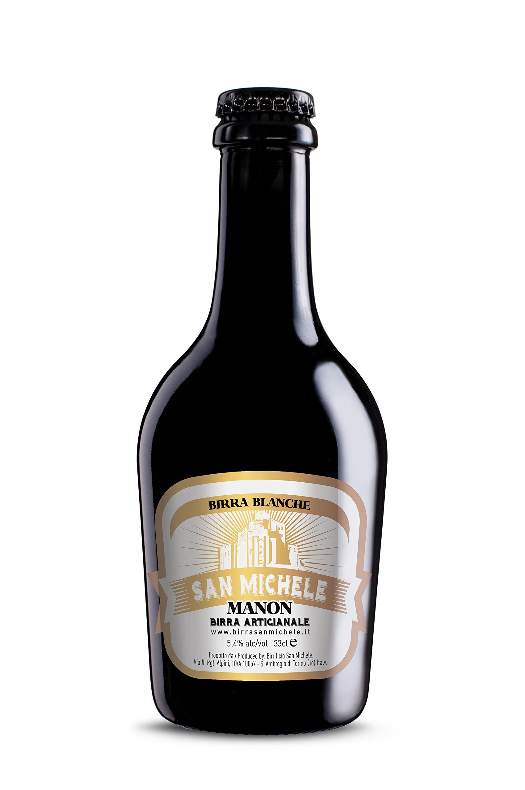 Birra Artigianale San Michele "Manon" - Stile Blanche - alc. 5,4% Scatola 12x0,33L.