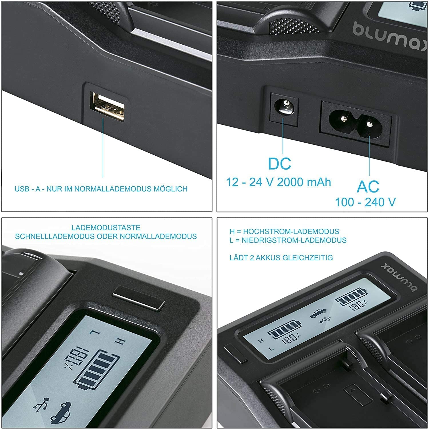 Oplader voor accu sony np-fv30 - np-fv50 - np-fv70 - np-fv100 - batterijopladers kopen? | Korting tot 29