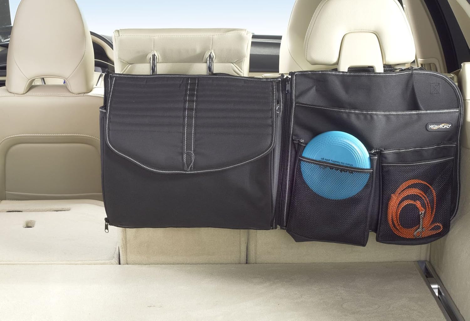 High Road ZipFit SUV Trunk Organizer with Zip-Off Compartments
