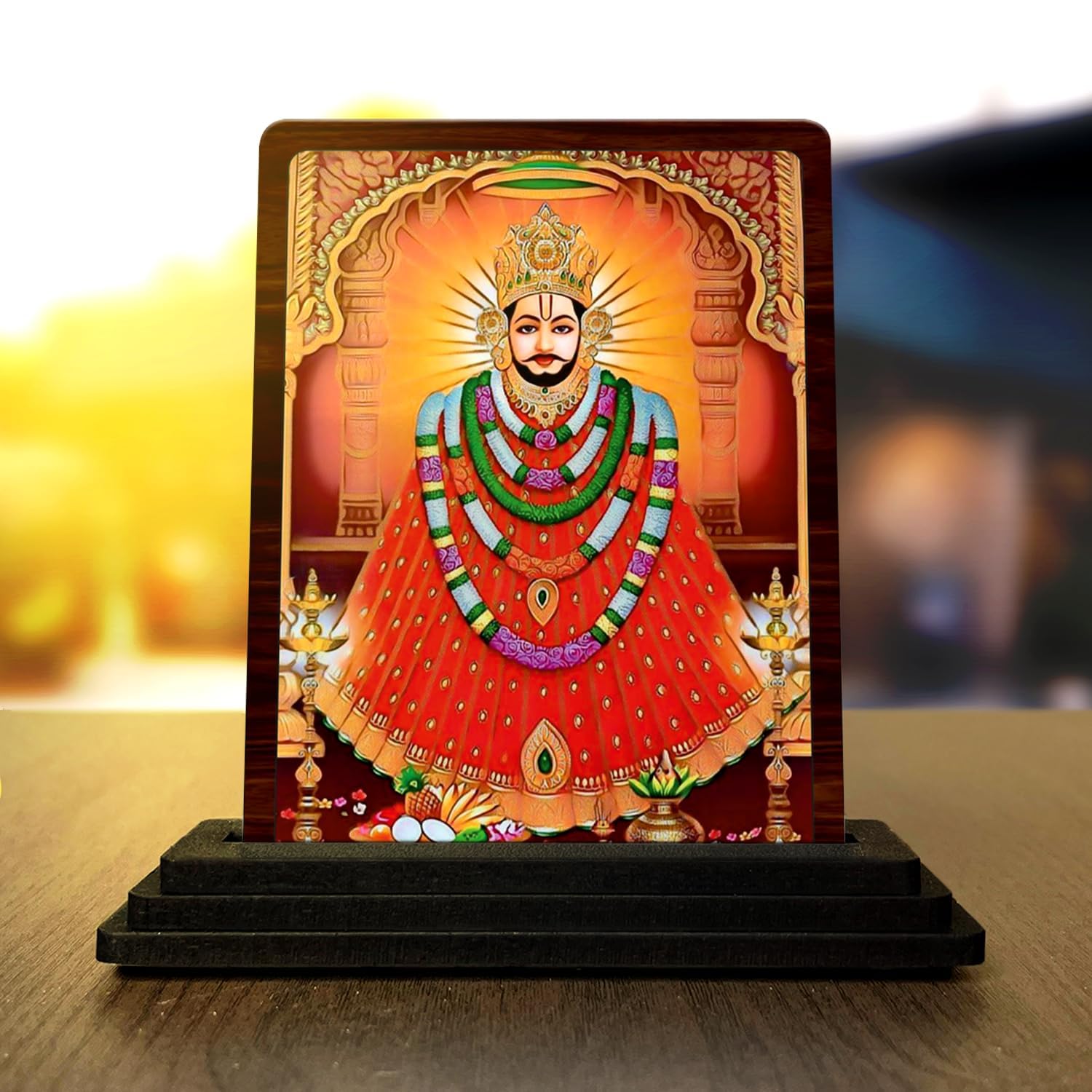 Niya Krafts Khatu Shyam Idol for Car Dashboard Acrylic murti Idol for Home Gift Item & Statue for Temple/Pooja/Home Decor, Decorative Showpiece Figurine (B0CQ5FDXP2) Amazon Price History, Amazon Price Tracker