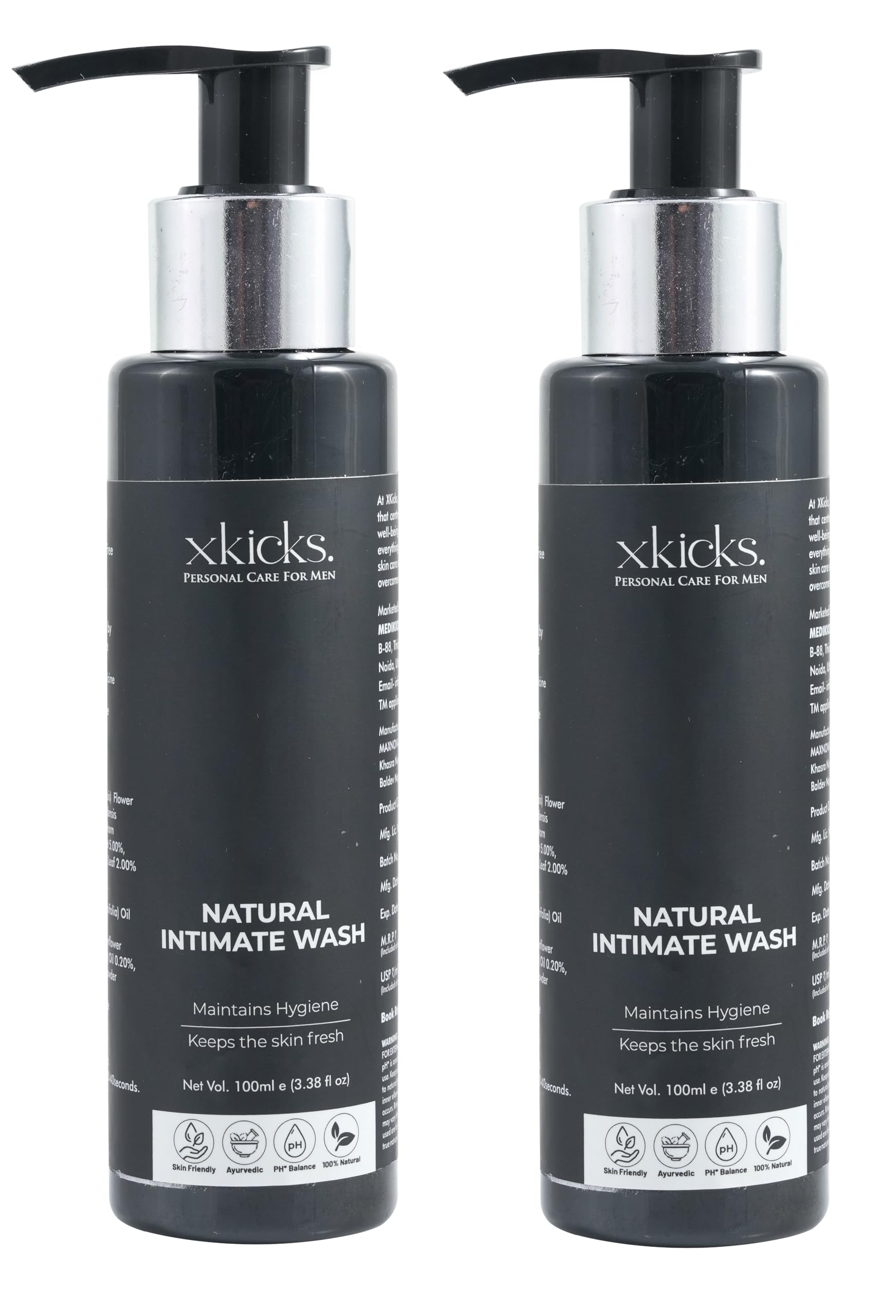 See full amazon price history chart for XKICKS Ayurvedic Natural Intimate Hygiene Wash for Men with Tea Tree Oil & Aloevera Extract, PH Balanced, Paraben-free, Antibacterial, Anti Itchy & Anti Odor|Gentle enough for daily use| All skin type| (Pack of 2) XKICKS Ayurvedic Natural Intimate Hygiene Wash for Men with Tea Tree Oil & Aloevera Extract, PH Balanced, Paraben-free, Antibacterial, Anti Itchy & Anti Odor|Gentle enough for daily use| All skin type| (Pack of 2) (B0CND4JW3C) Amazon Price History, Amazon Price Tracker