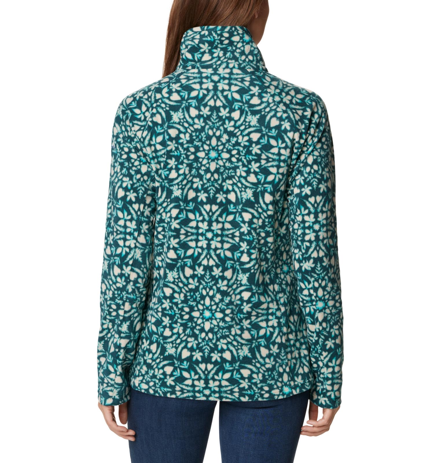Columbia Women's Glacial Iv Print Half Zip Pullover Sweater