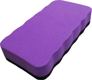 Borrador de pizarra magnética, pizarra blanca, distintos colores a elegir, Aubergine | lila