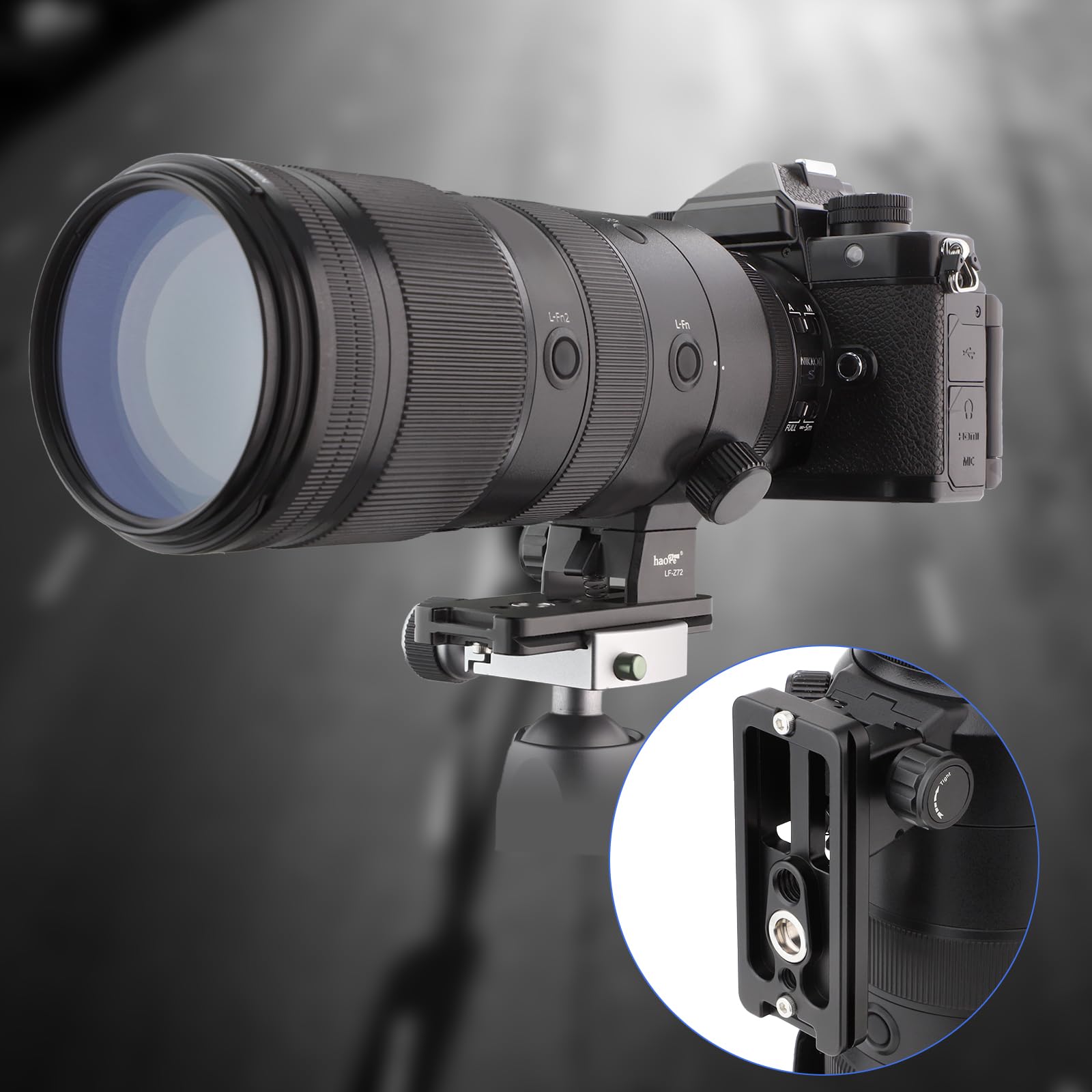 Amazon.com : Haoge LF-Z72 Lens Replacement Foot for Nikon NIKKOR Z