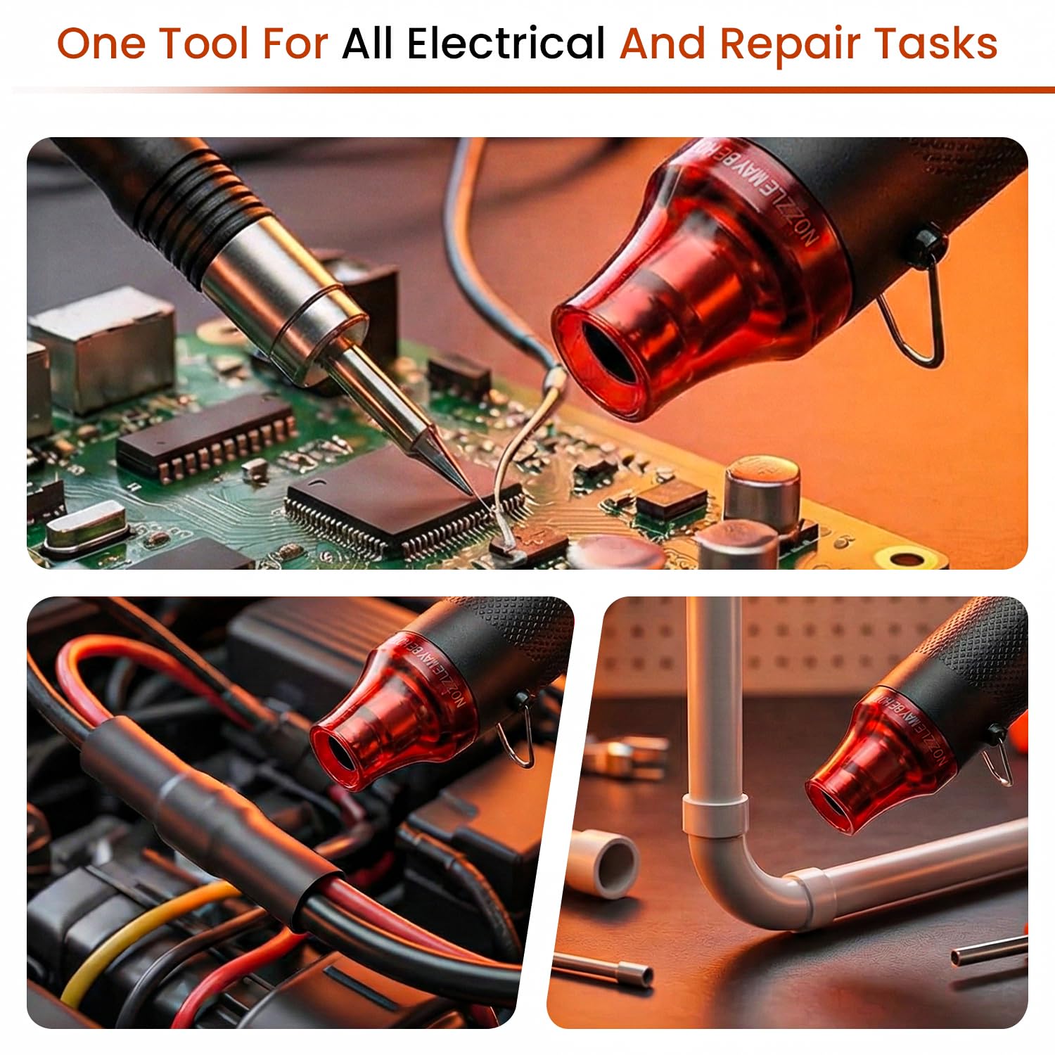 SolderStick Heat Gun - Adjustable Temperature Control -5 SolderStick Heat Gun - Adjustable Temperature Control -5