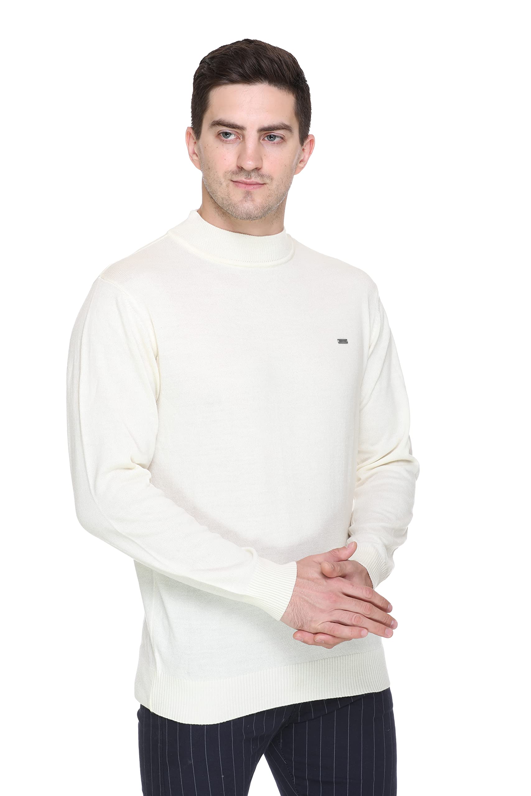 Winter Woolen Turtle Neck Sweater for Men-image-33