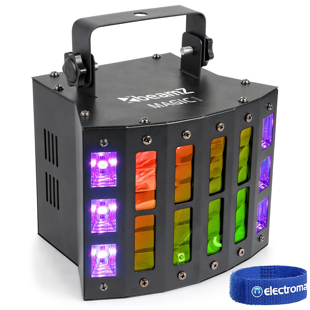 BeamZ 153.733 stroboscopio&luce da discoteca Disco laser projector & stroboscope Nero