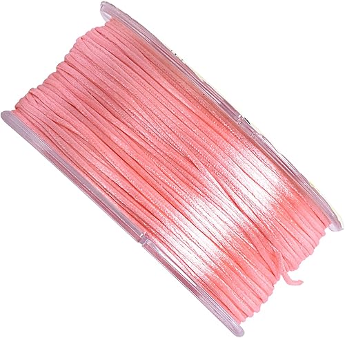 Vista 212 de KONMAY - Cuerda de nailon para hacer manualidades tipo bisutería, macramé o crochet, joyería, nudos chinos, Kumihimo, disponible en varios tamaños