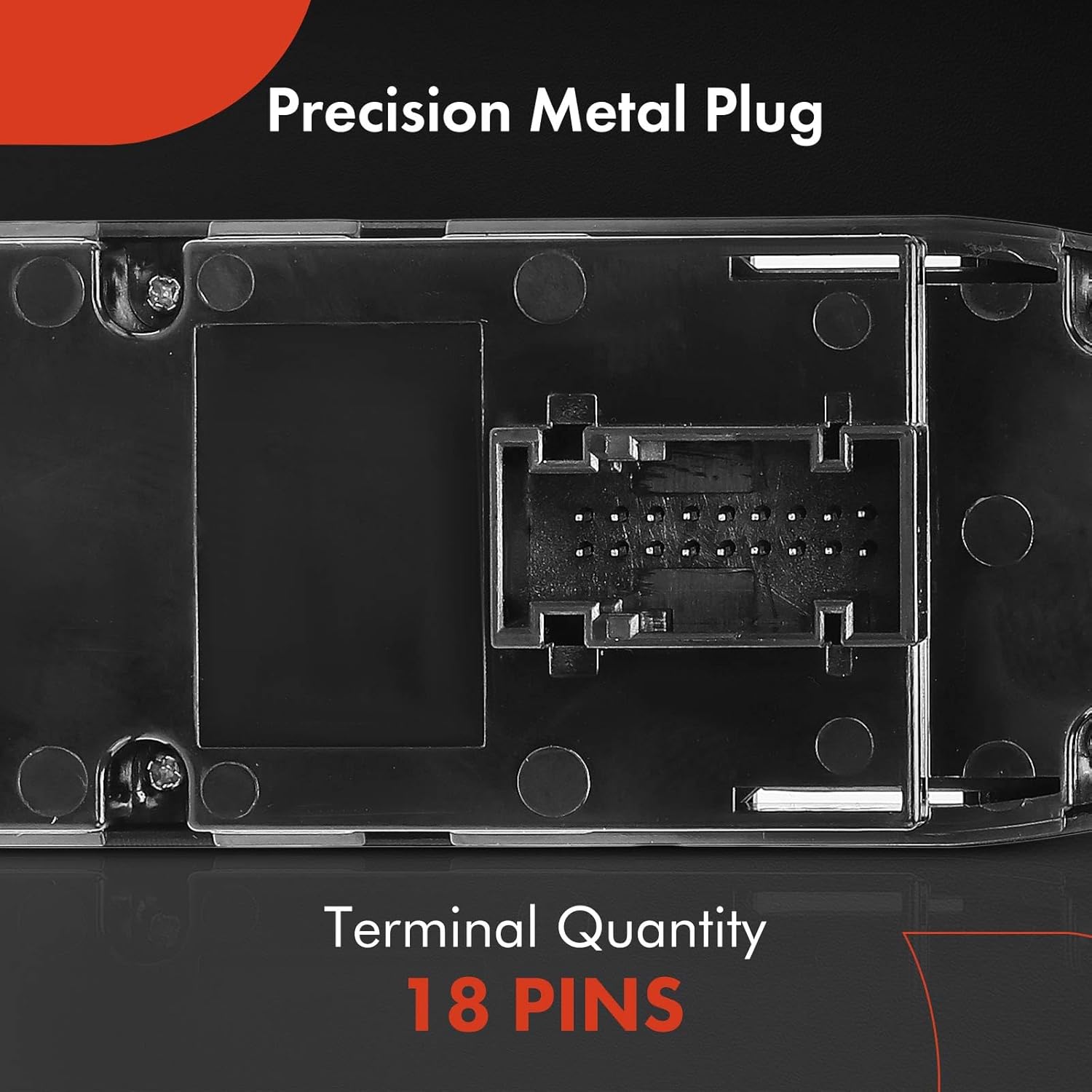 A-Premium Master Power Window Switch Compatible with BMW E84 Series X1 2013 2014 2015, Front Left Driver Side, Replace# 61319216049, 61319193659