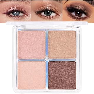 evpct Paleta Cuádruple de Sombras de Ojos, Or...