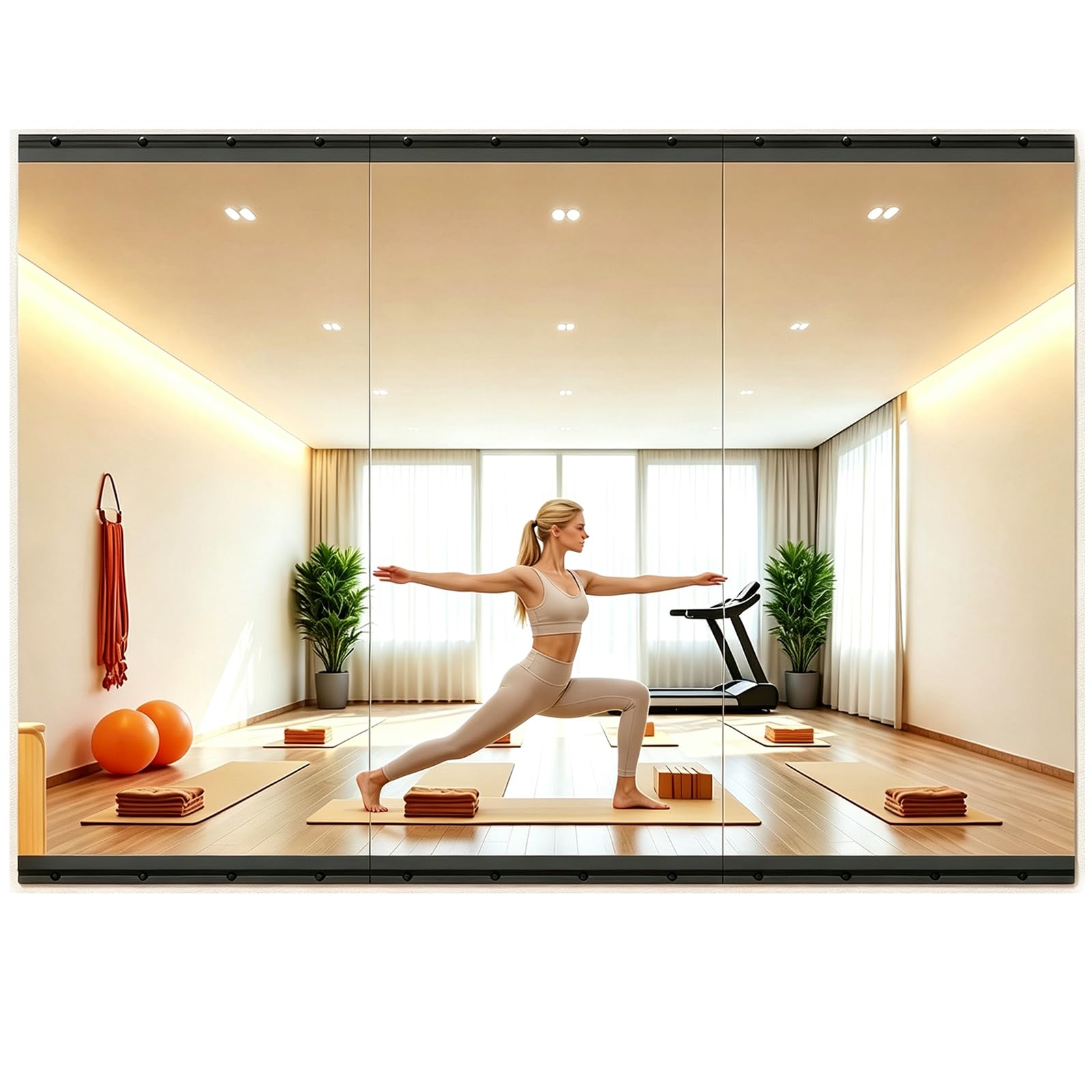 Hasipu 3-Panel Wall Mirror