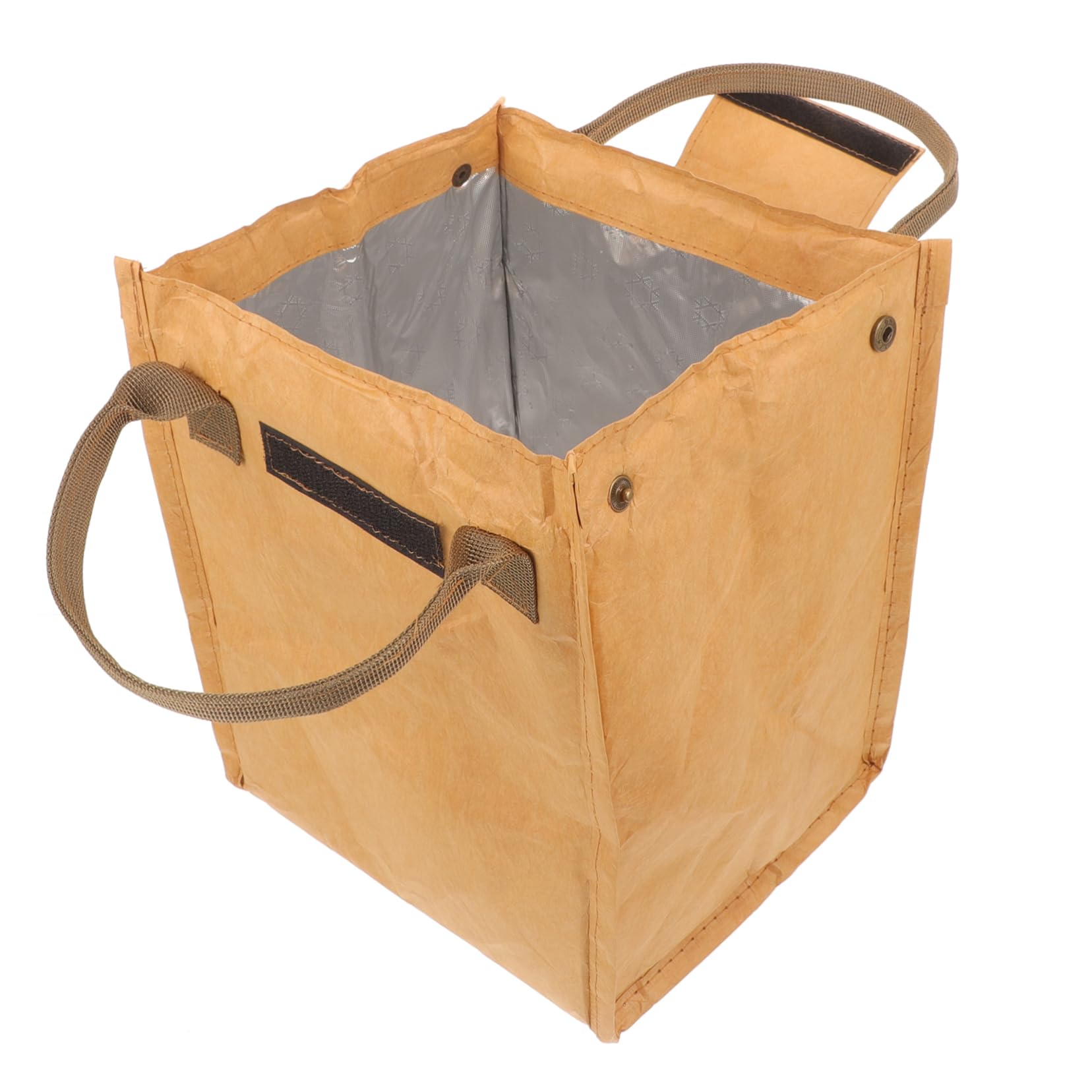 ABOOFAN 5St Bento-Tasche schultüte bürotasche purse Lunchpakete für Camping Camping-Wärmeisolierungstasche Erwachsener -Papier Thermotasche Lunchbox-Tasche Isoliertaschen Kraftpapier