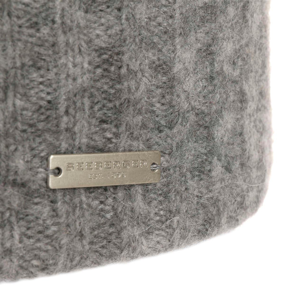 Seeberger Ardina Umschlagmütze Mütze Beanie Wollmütze Damenmütze Damen - mit Umschlag, Futter Winter Herbst-Winter