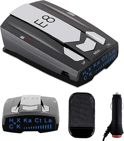 Amazon Co Jp Gardwens レーダー探知機 車用 レーダー探知機 警察レーダー探知機 長距離検出 音声アラート Ledディスプレイ付き グレー 車 バイク