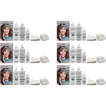 Ogilvie Salon Styles Precisely Right Professional Conditioning Home Perm Kit for Men & Women - For Normal or Hard-to-wave Hair - Heat-activated Worry-free Formula with Drip Guard - 6 Pc