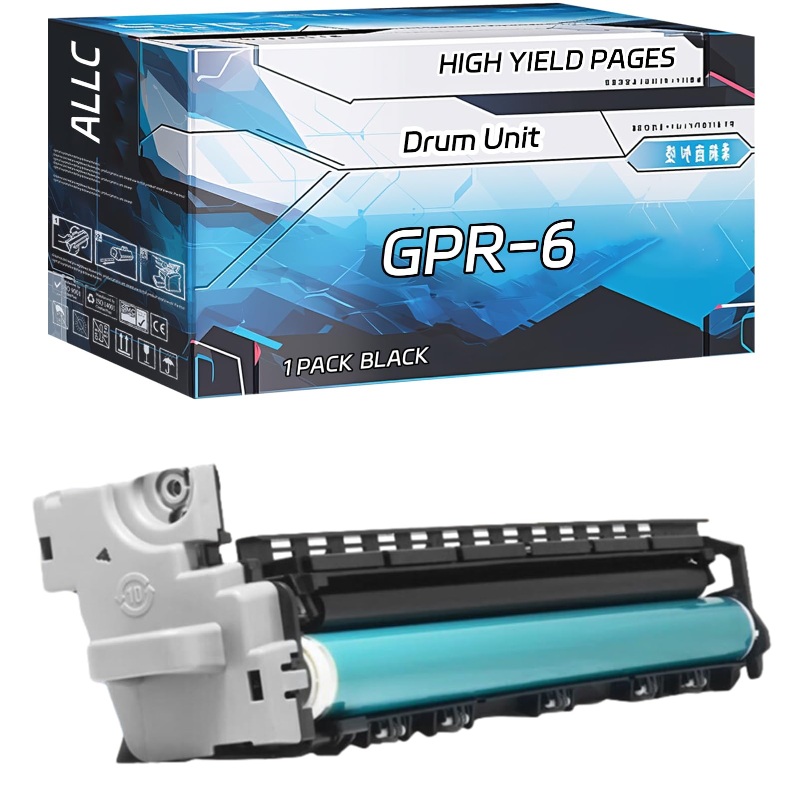 Amazon.com: GPR-6 Drum Unit Compatible with Canon imageRUNNER 2200