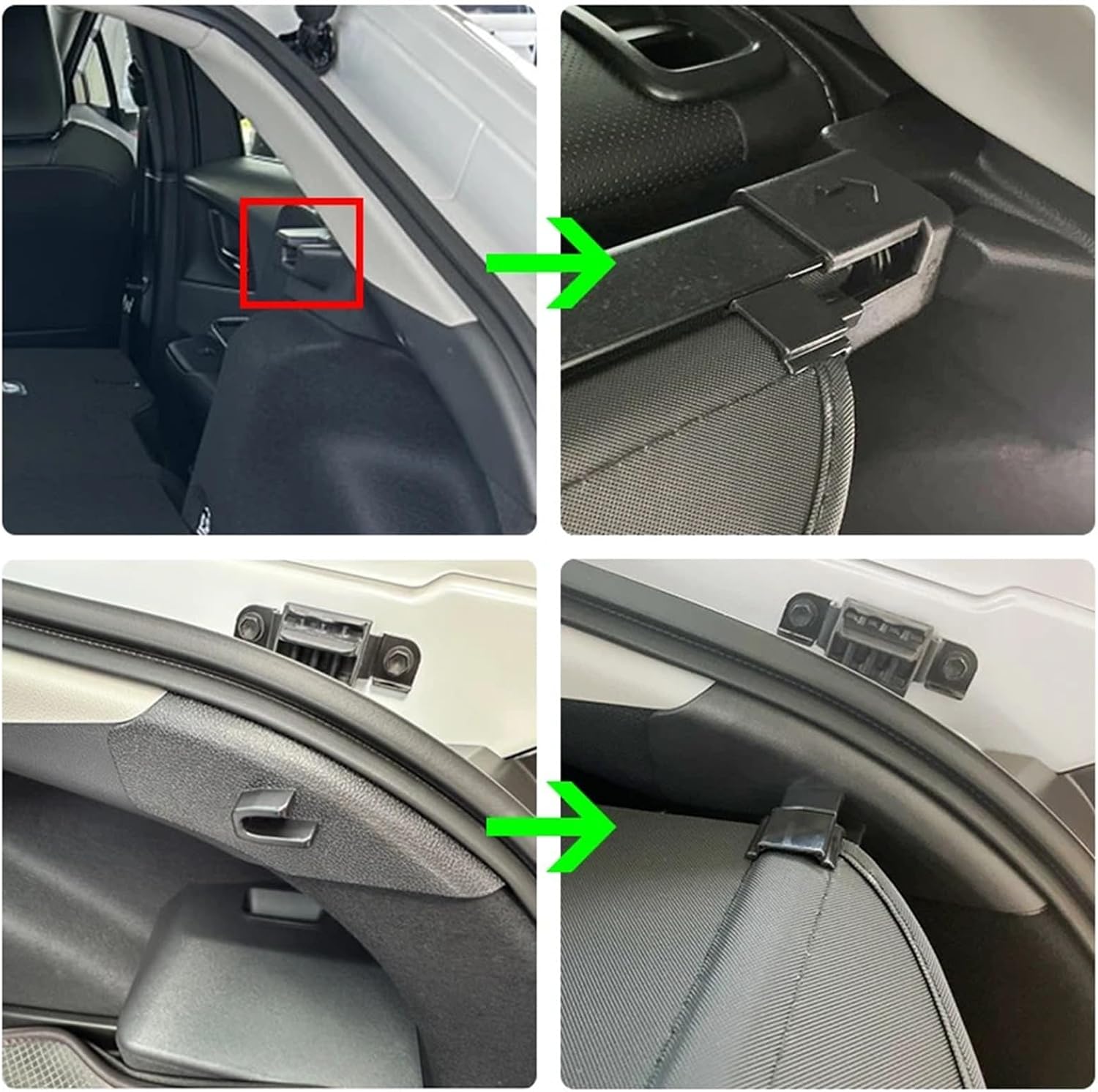 for 2023 2024 2025 Toyota Prius & Prime Cargo Cover Trunk Retractable Parcel Rack Security Privacy Screen Auto Accessories(Leather)