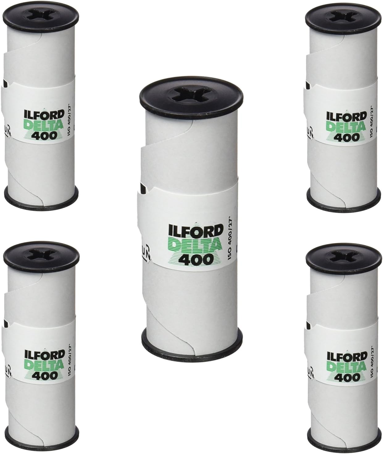5 Rolls Ilford Delta 400 120 Film
