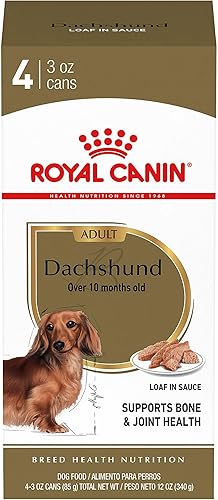 Royal canin raza Salud de la Alimentación perro Dachshund Loaf en salsa Multipack, 3oz, paquete de 3