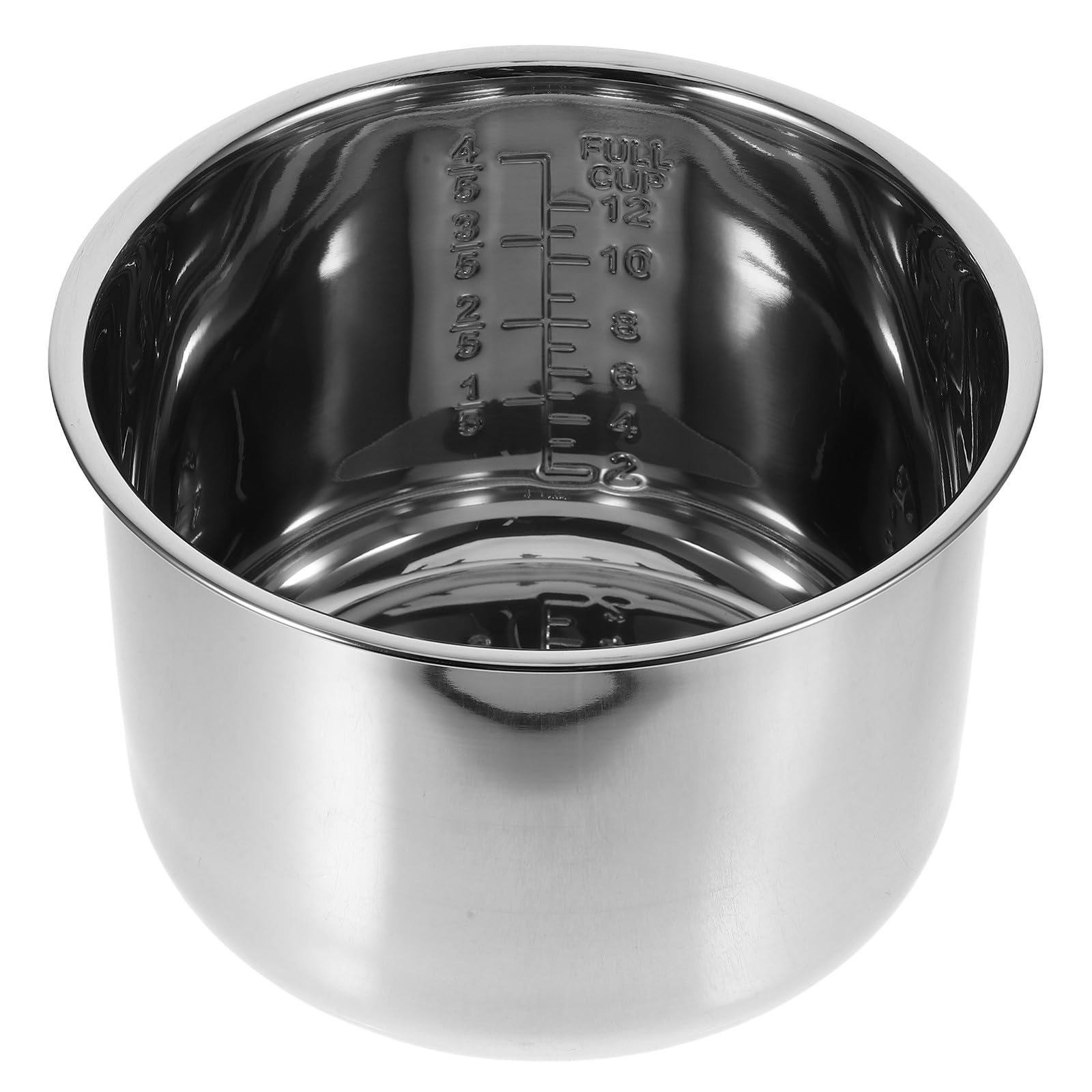 POPETPOP Cubeta Olla GM6 Litros de Acero Inoxidable, Recambio Interior para Olla Programable y Arrocera, Repuestos Compatibles Modelos D/E/F/G/H, Accesorios de Cocina Multifunción