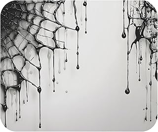 قاعدة ماوس هالوين مثيرة للاشمئزاز للابتوب والكمبيوتر، مطاط .، أسود