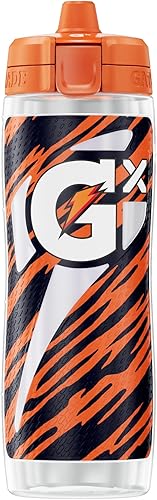Gatorade Gx NFL - Botellas antideslizantes para apretar, sistema de hidratación Gx y cápsulas concentradas de bebidas deportivas Gx