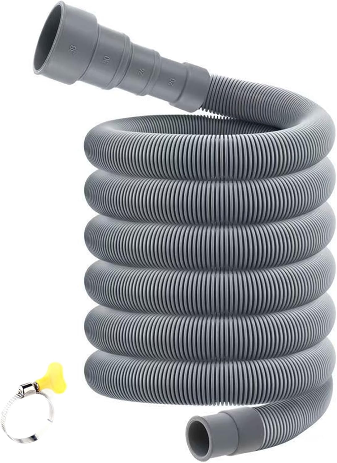 Multi-Brand Washing Machine Hose Extended Anti-Leak Drain Pipe Flexible Design For Home Laundry Top Load Front Load Drain Hose