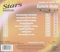 Vista 2 de KARAOKE RAMON AYALA VOL.1 (204)