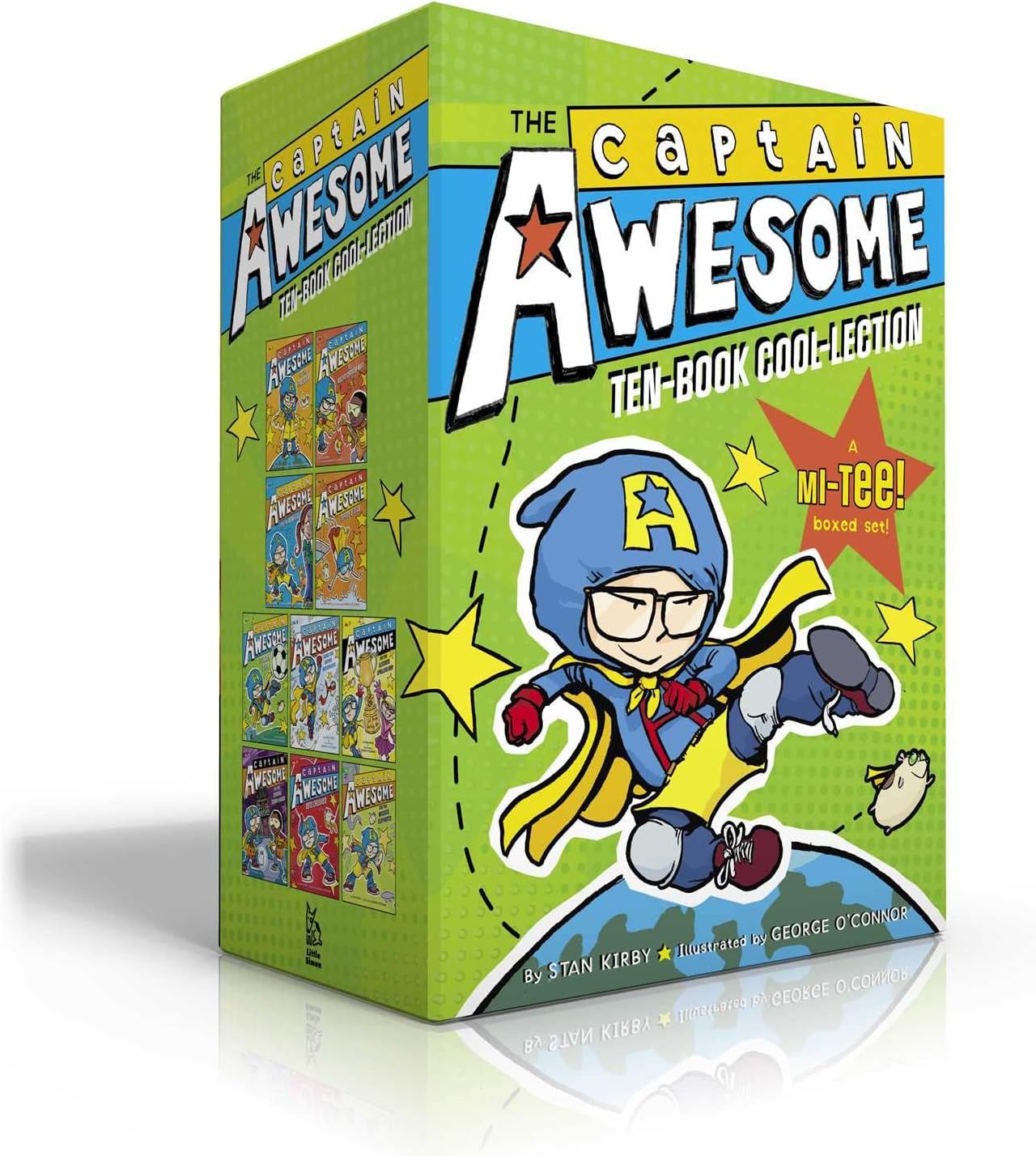 The Captain Awesome Ten-Book Cool-lection (Boxed Set): Captain Awesome to the Rescue!; vs. Nacho Cheese Man; and the New Kid; Takes a Dive; Soccer ... Gets Crushed; and the Missing Elephants
