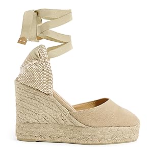 Amazon.com | Castañer Women's Espadrilles Sneaker, Sand, 7.5