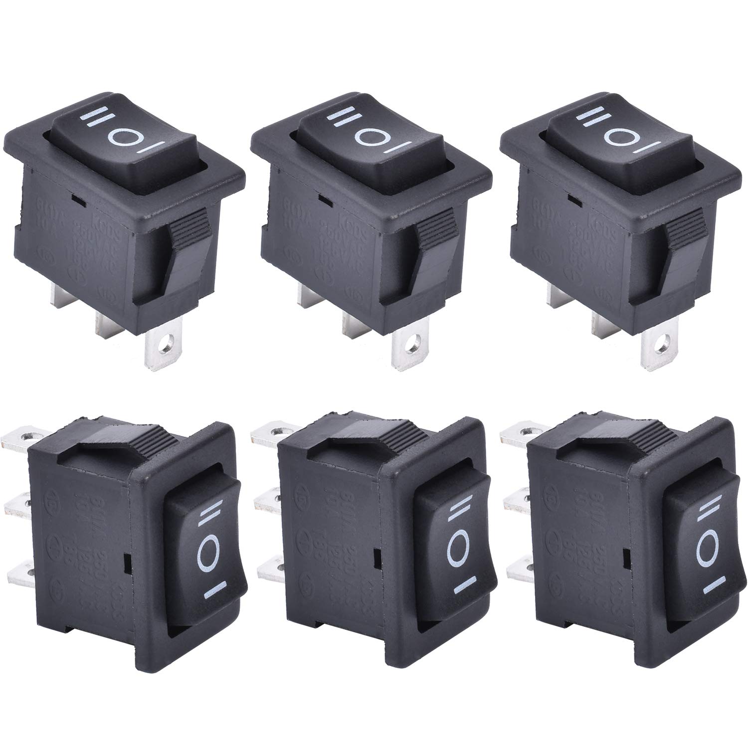 Interruptor de oscilante rleil kcd, interruptor de oscilante 16a 250v spst rocke